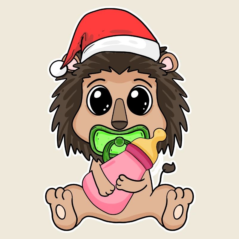 Noël Bébé Lion