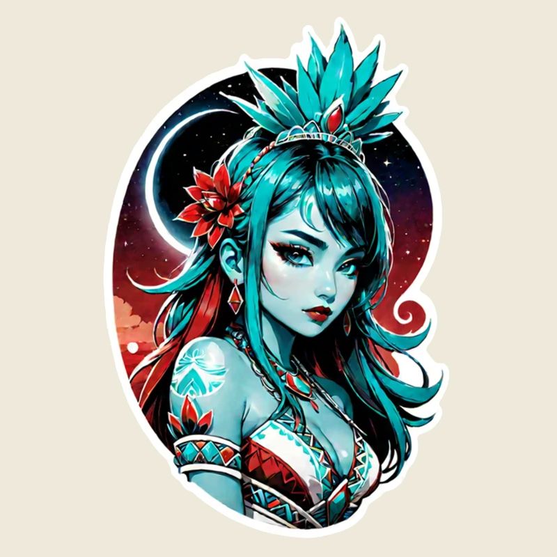 princesse indienne - aztek