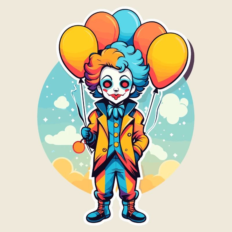 Clown Drawing
