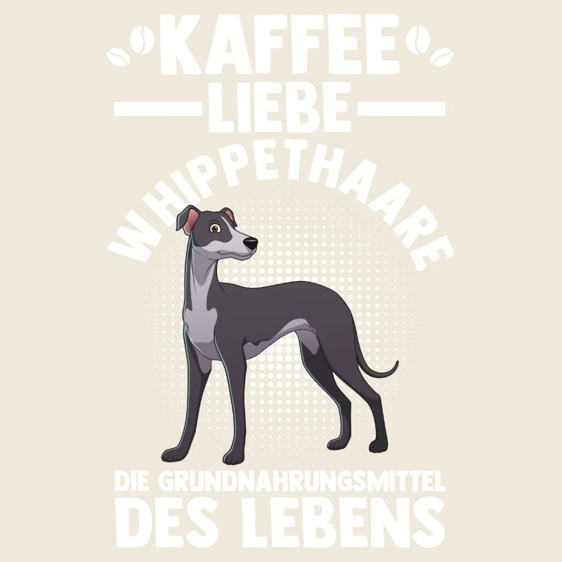 Hund Kaffee Whippet