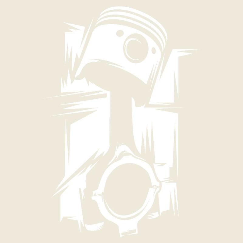 Piston illustration tuning engines workshop icon