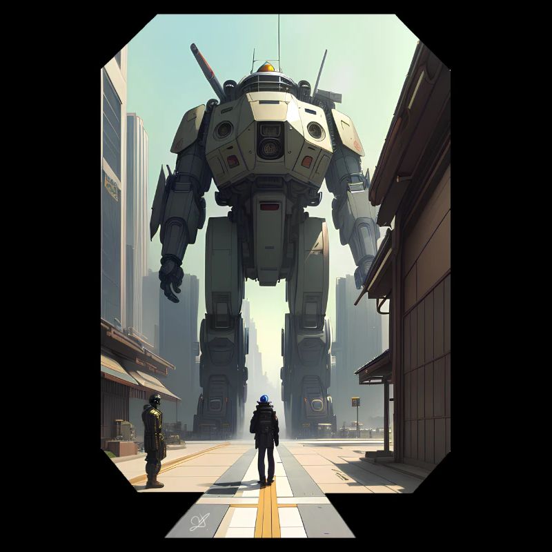 Manga Großer Roboter