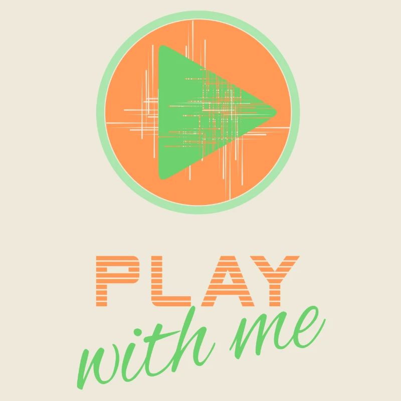 Play with me - orange/vert