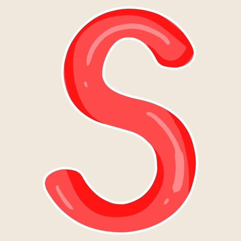 Buchstabe S Anfangsbuchstabe