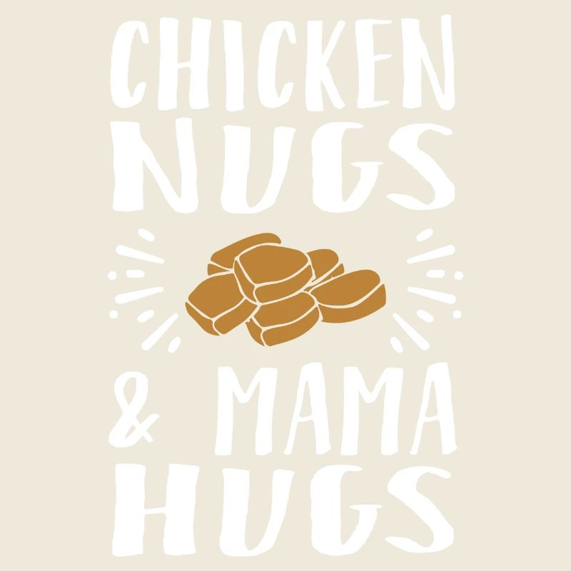 Nugs de poulet et câlins de maman