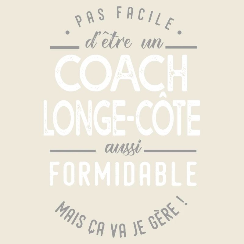 coach Longe côte formidable cadeau marche dans eau