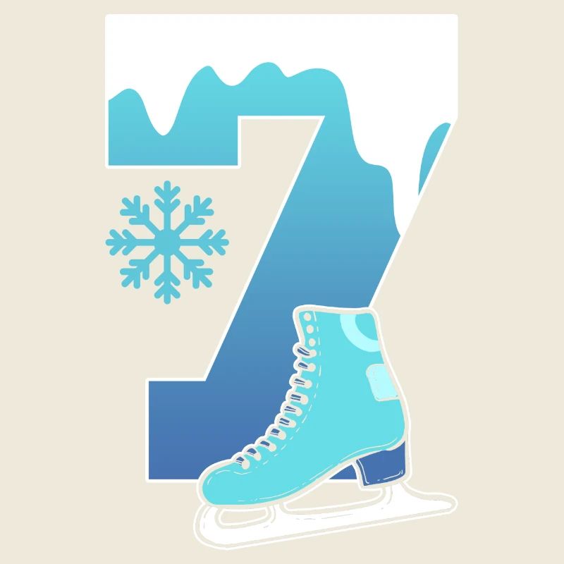 Schlittschuh Eislauf 6. Kindergeburtstag