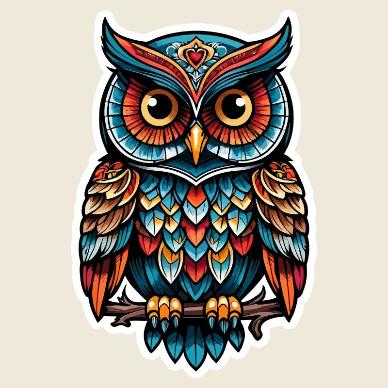 Eule Neo Traditional