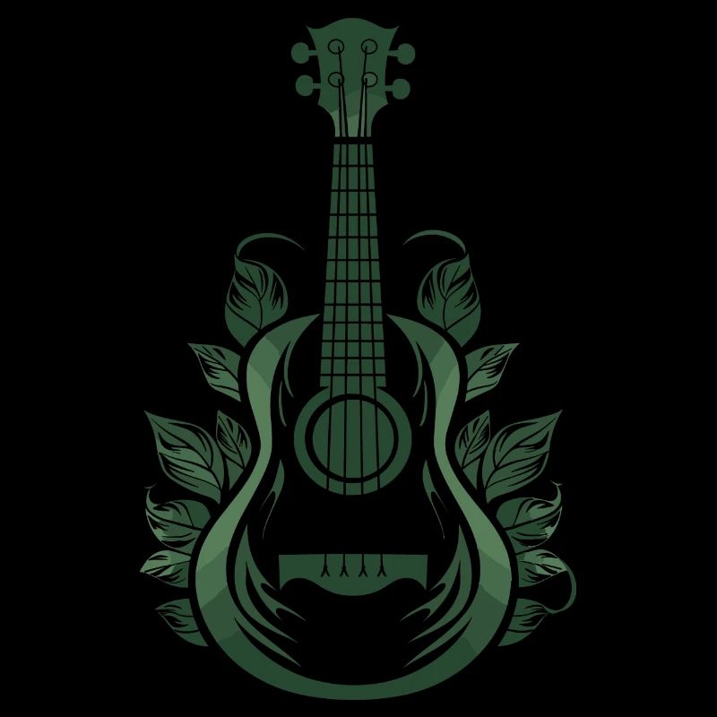 Ukulele Cartoon Look