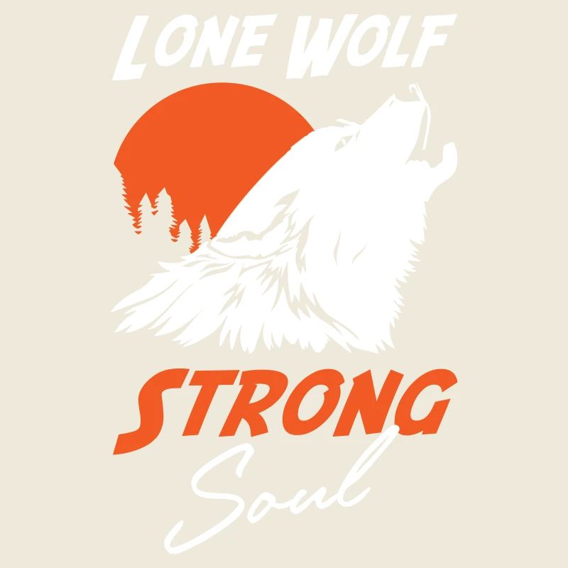 Loup solitaire Âme forte