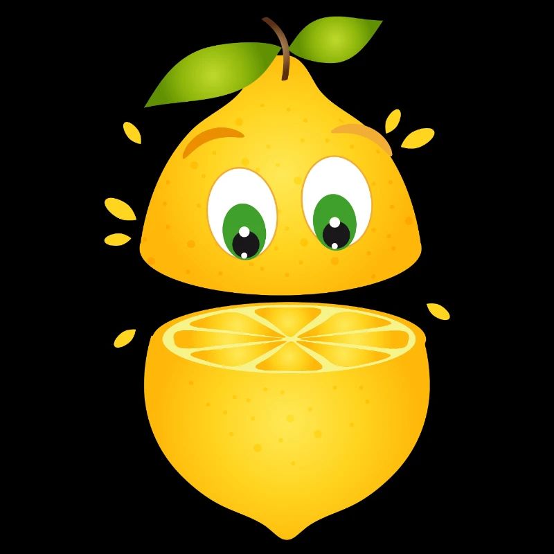 Surprised Lemon – Fruity Comic Fun