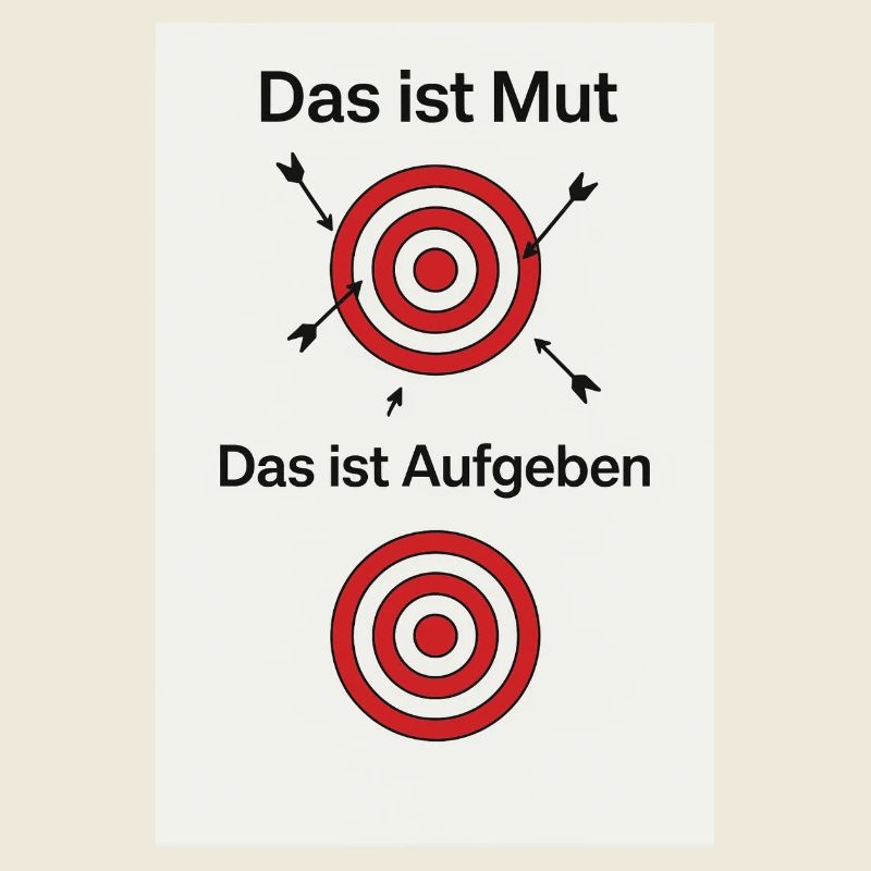 Le courage d’essayer