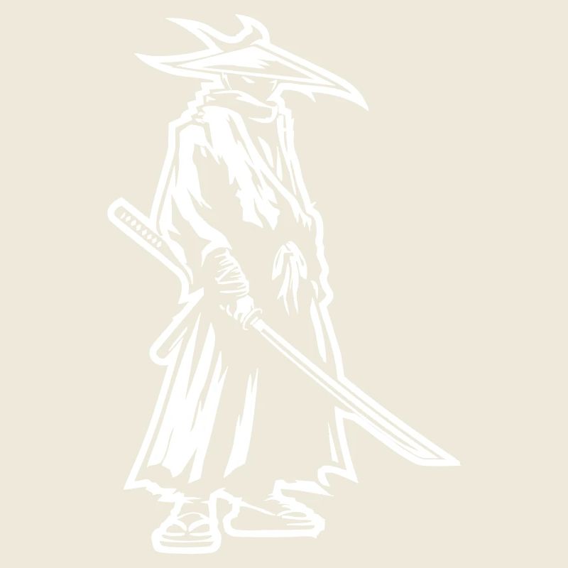 Samouraï mystique avec Katana