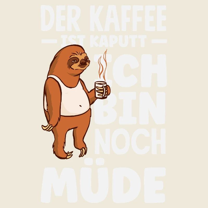 The coffee is broken – tired sleep