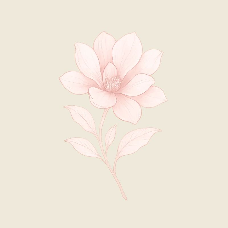 Pink Magnolia, Blossom