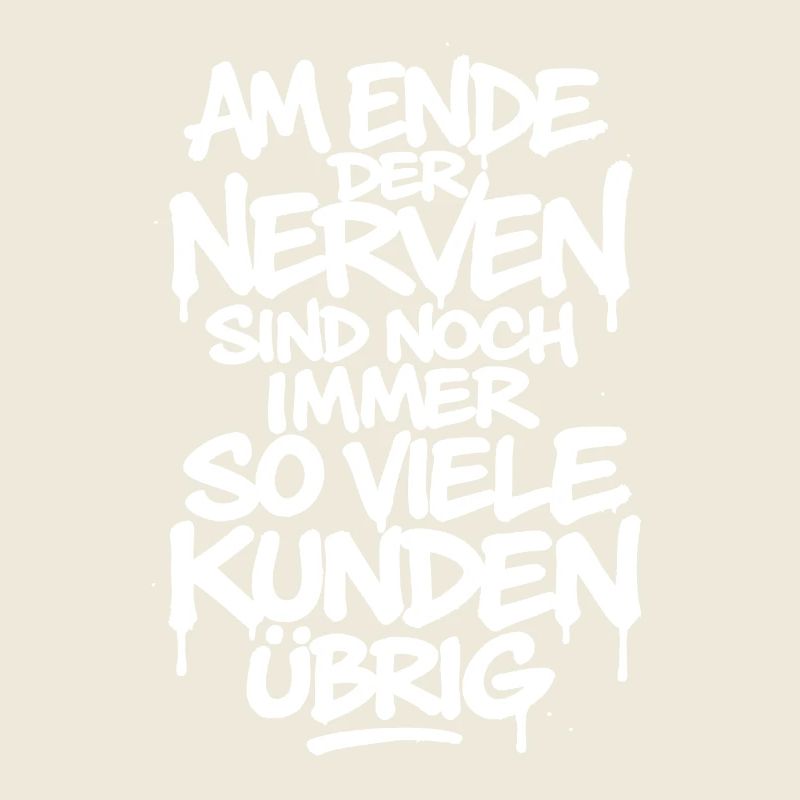 À bout de nerfs, il reste encore beaucoup de clients