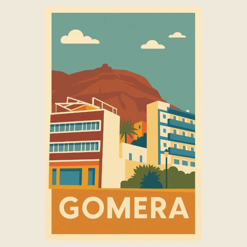 Panorama de l’île de Gomera
