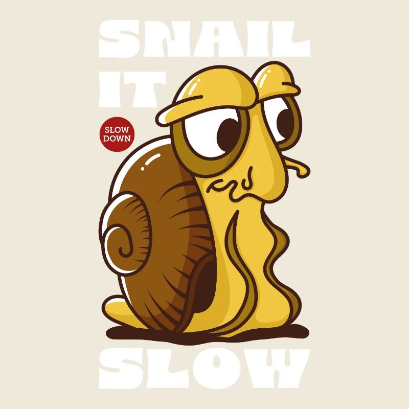Escargot It Slow Dessin animé Escargot