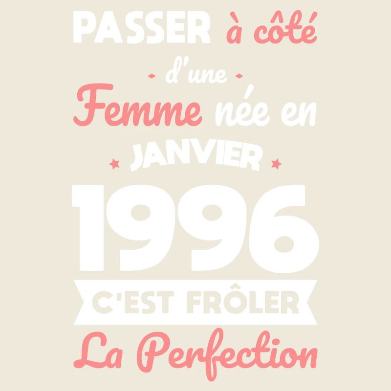 Anniversaire 30 ans - Née en Janvier 1996