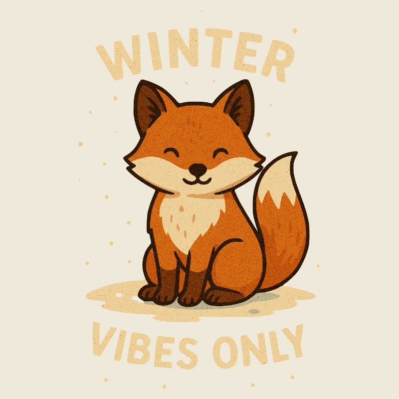 Winter Fox Vibes Only