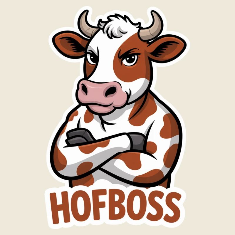 Hofboss Kuh Arrogante Bosskuh