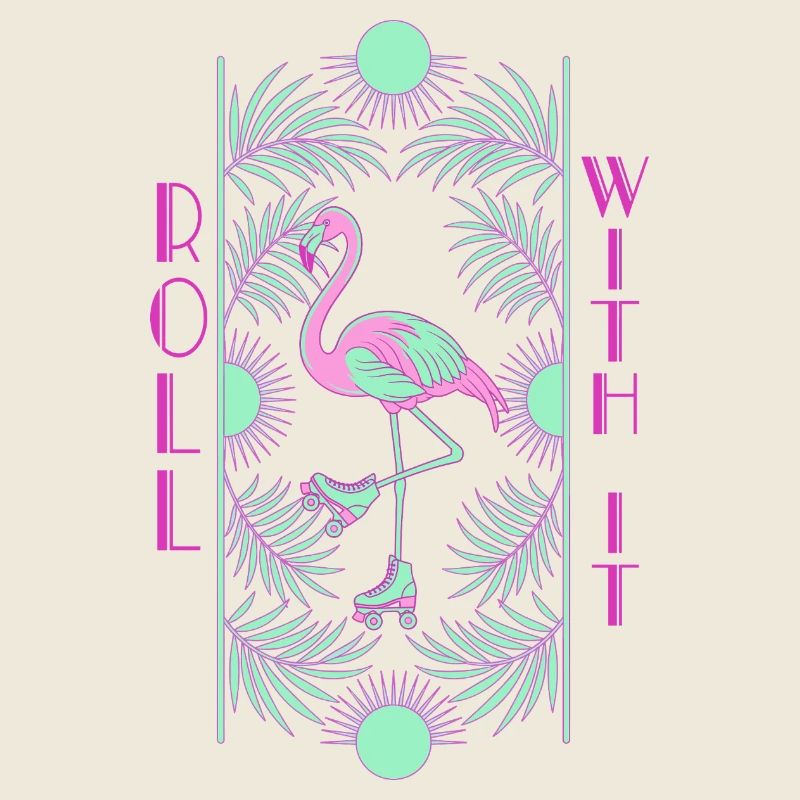 Roll With It Flamingo