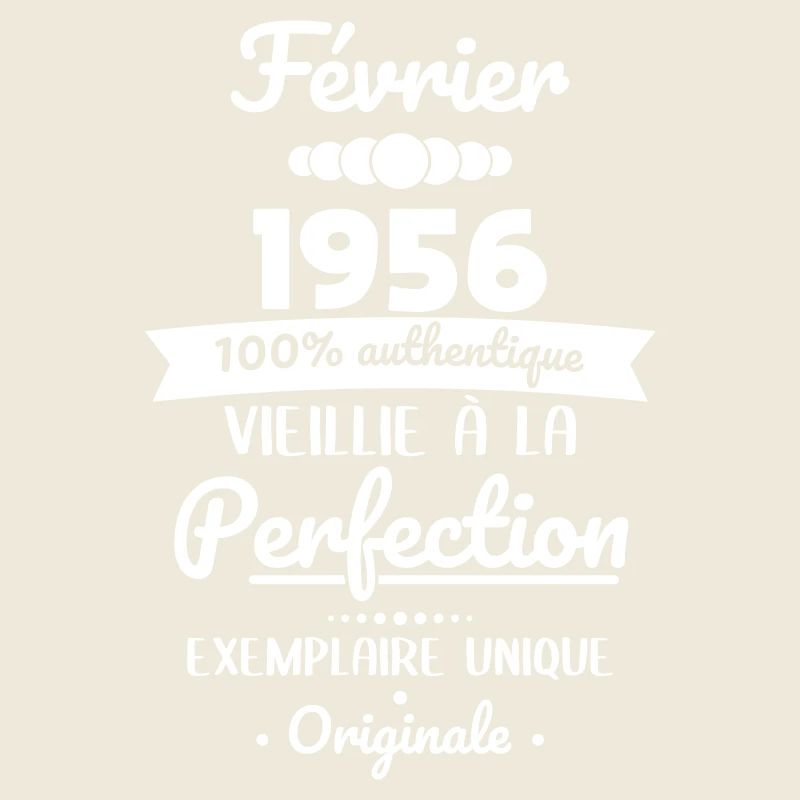 Anniversaire 70 ans - Février 1956 Originale