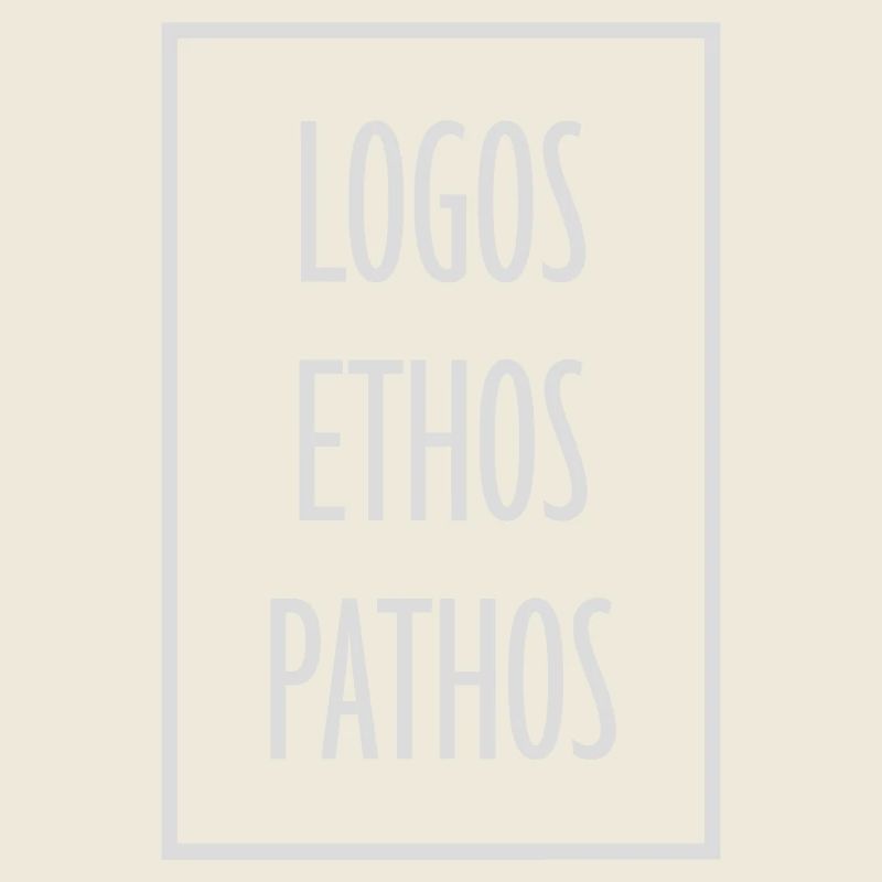 Logos Ethos Pathos Rhetorik Philosophie Student