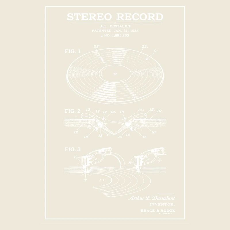 Vintage Vinyl Stereo Diagram