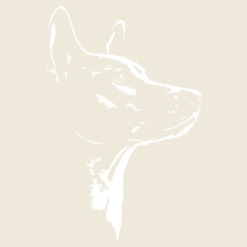 Basenji Silhouette Chien Wilsigns