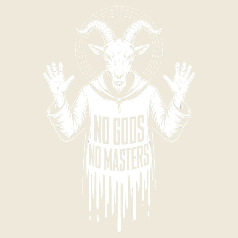 Anarchic Goat Halo Tee