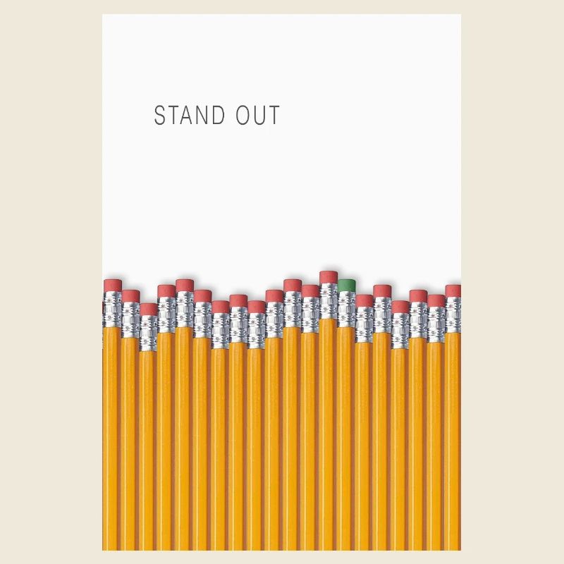 Stand Out Minimalist Statement Design