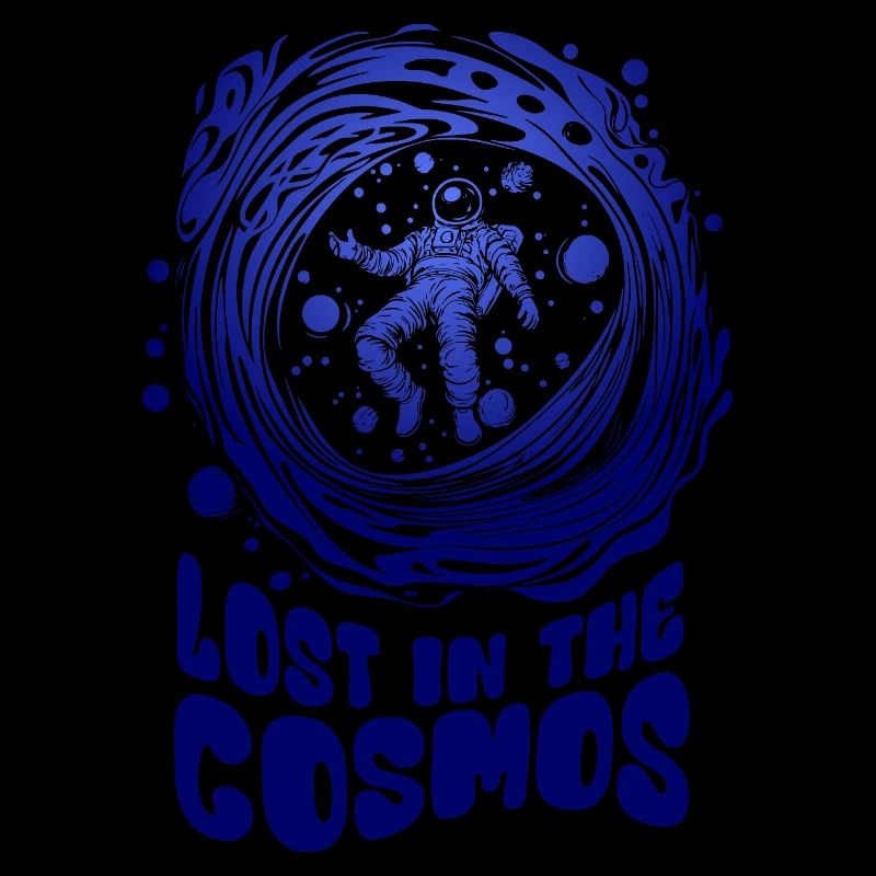 Perdu dans le cosmos - Astronaute - Espace