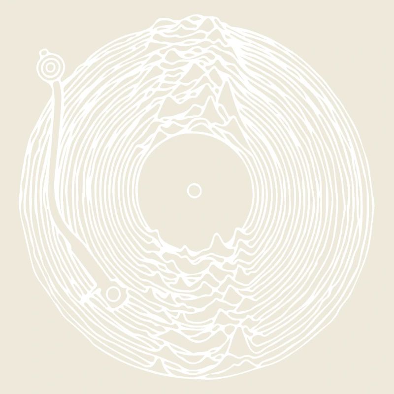 White Vinyl Turntable