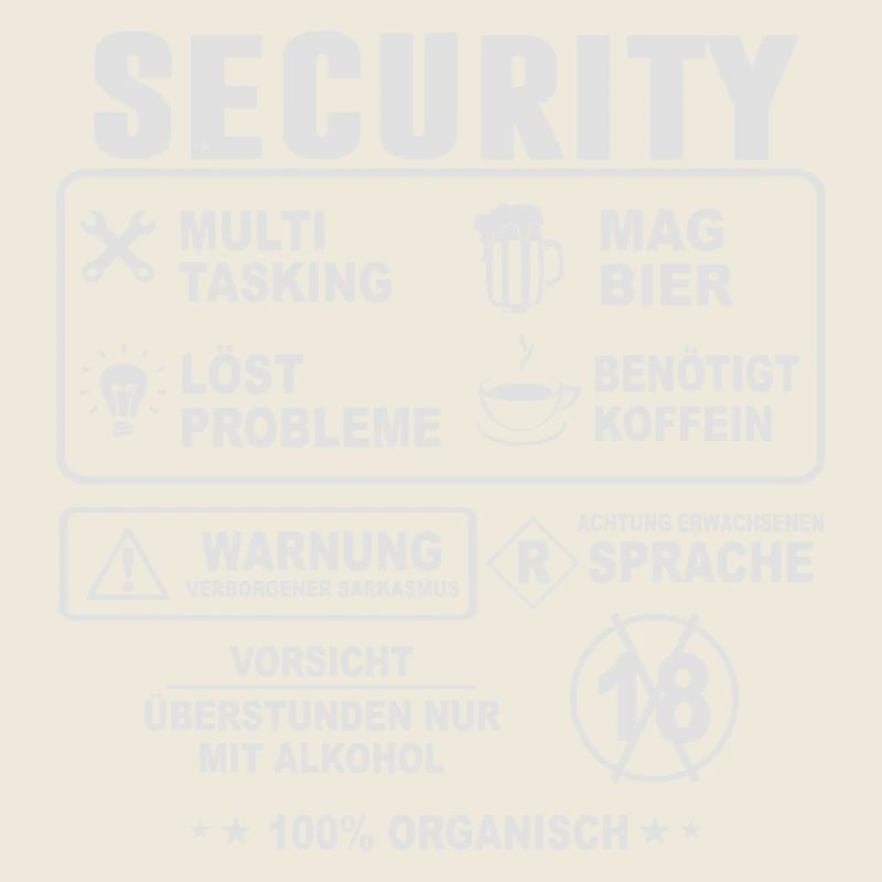 Achtung Security Sicherheitsdienst