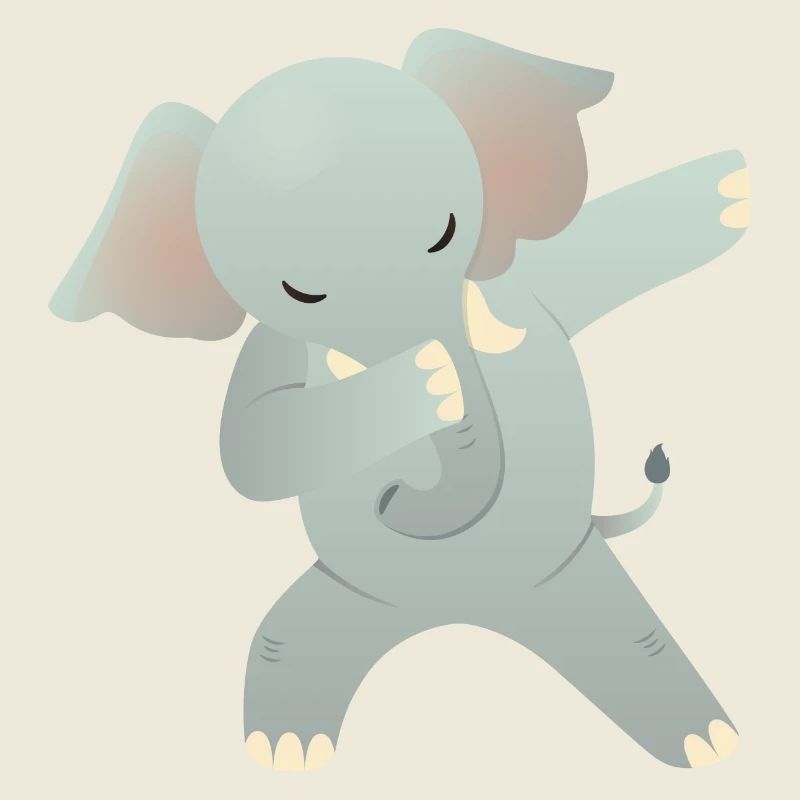 Elephant Dab Dance - Cool Gift