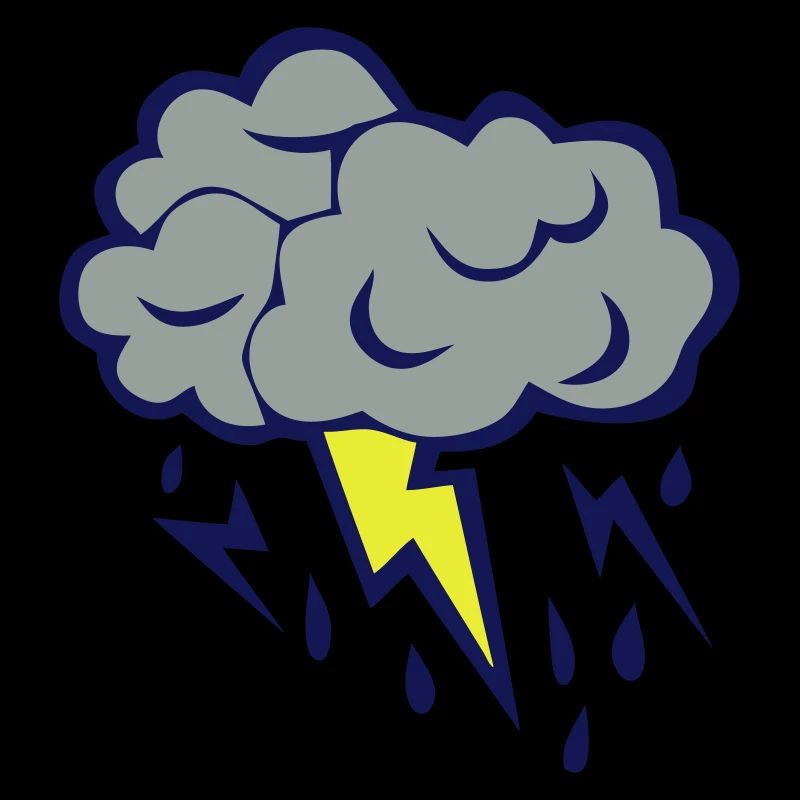 cloud cloud lightning storm rain 606