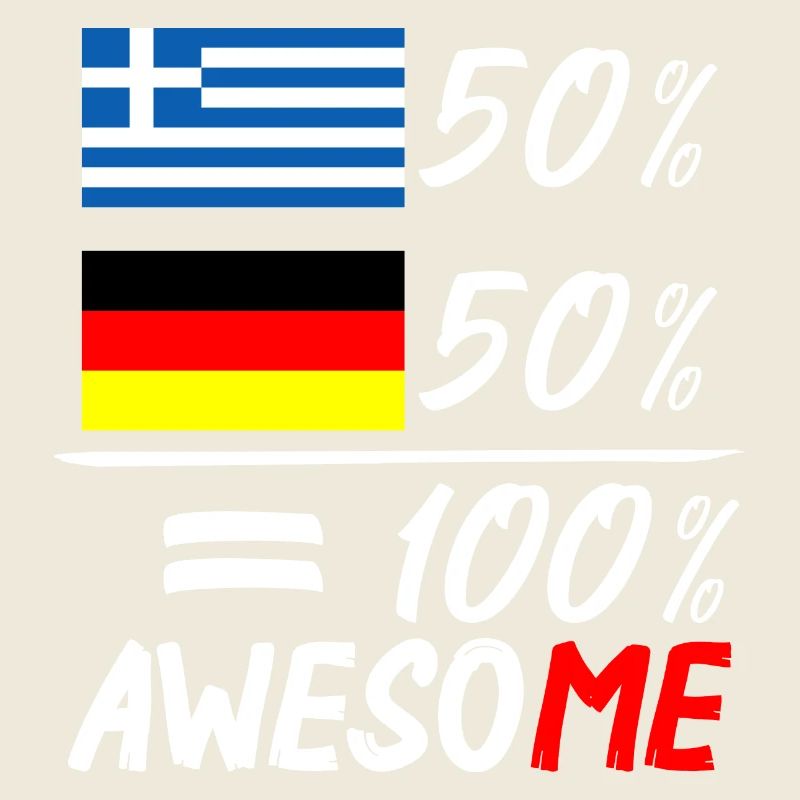 50% Griechisch 50% Deutsch