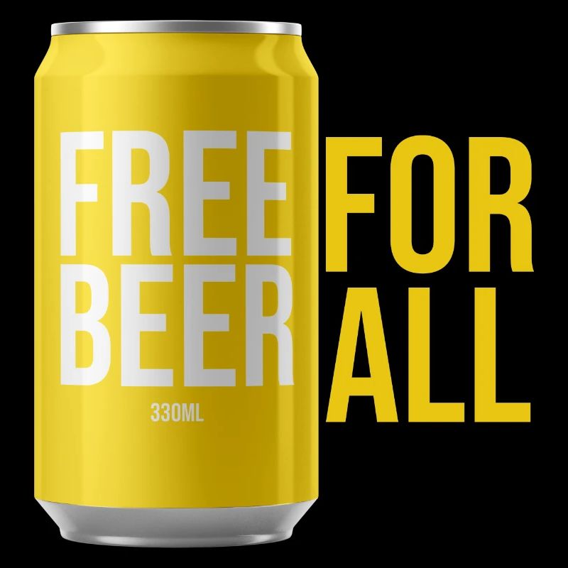 bière gratuite pour tous