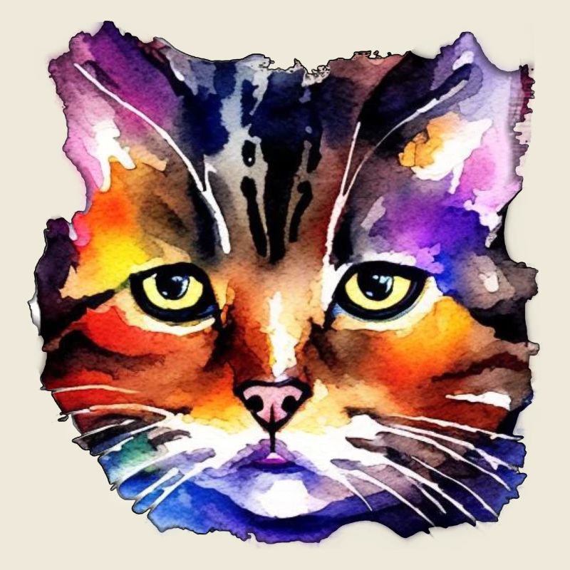 Cat face 5