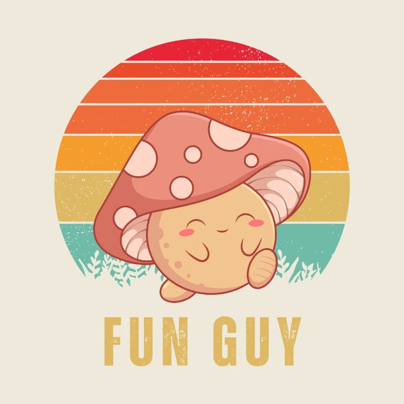 Fun Guy Retro Sunset