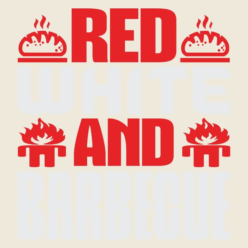 RED WHITE AND BARBECUE