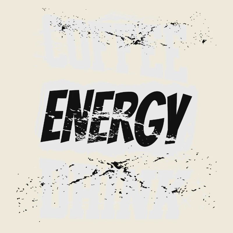 Coffee lover grunge design
