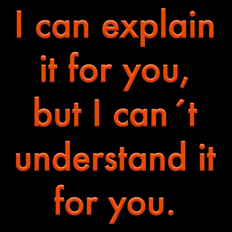 i can explain