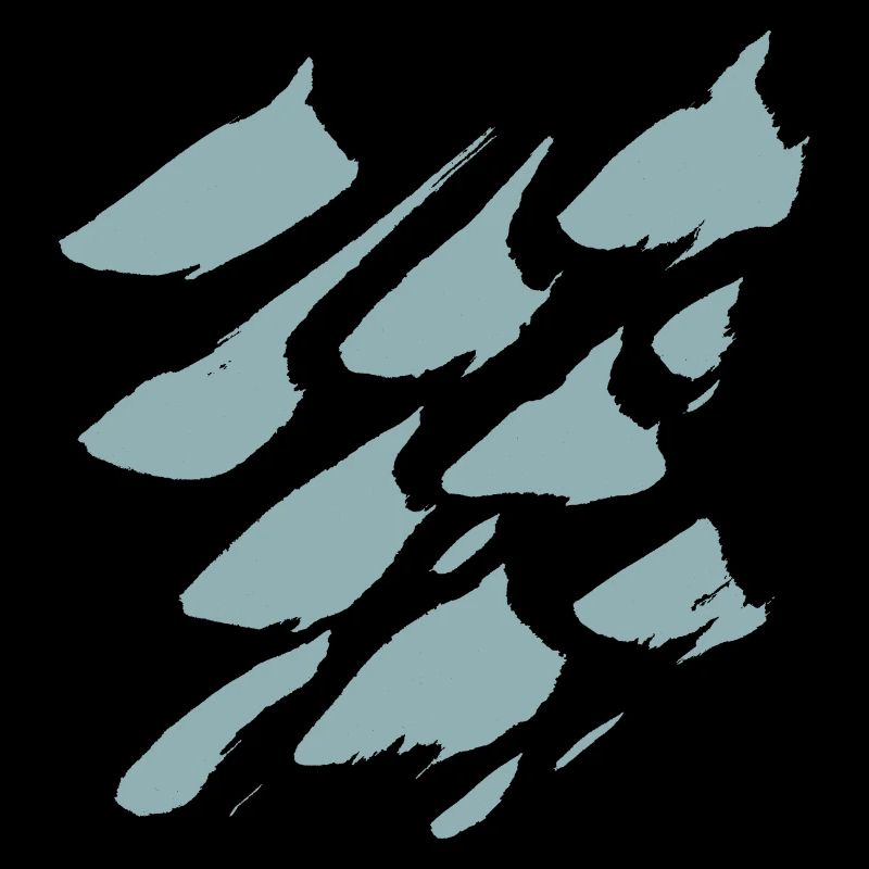 Brush Strokes Pattern - Khaki