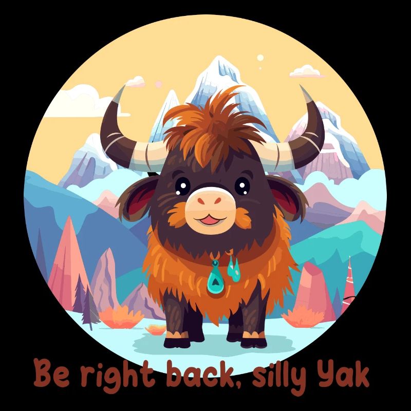 Be right back, silly Yak