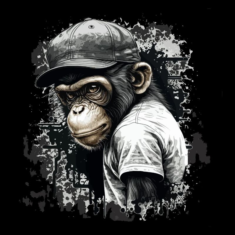 mignon bébé singe