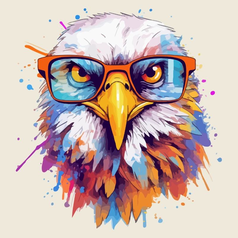 Rok the spectacled eagle
