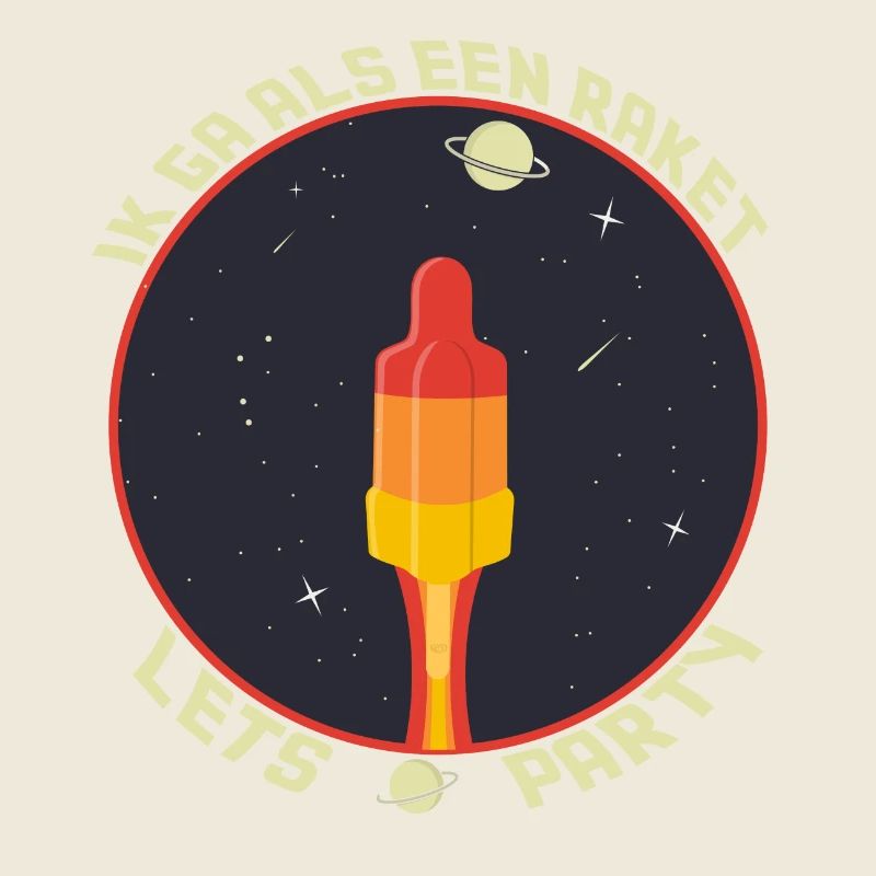 Je pars comme une planète fusée
