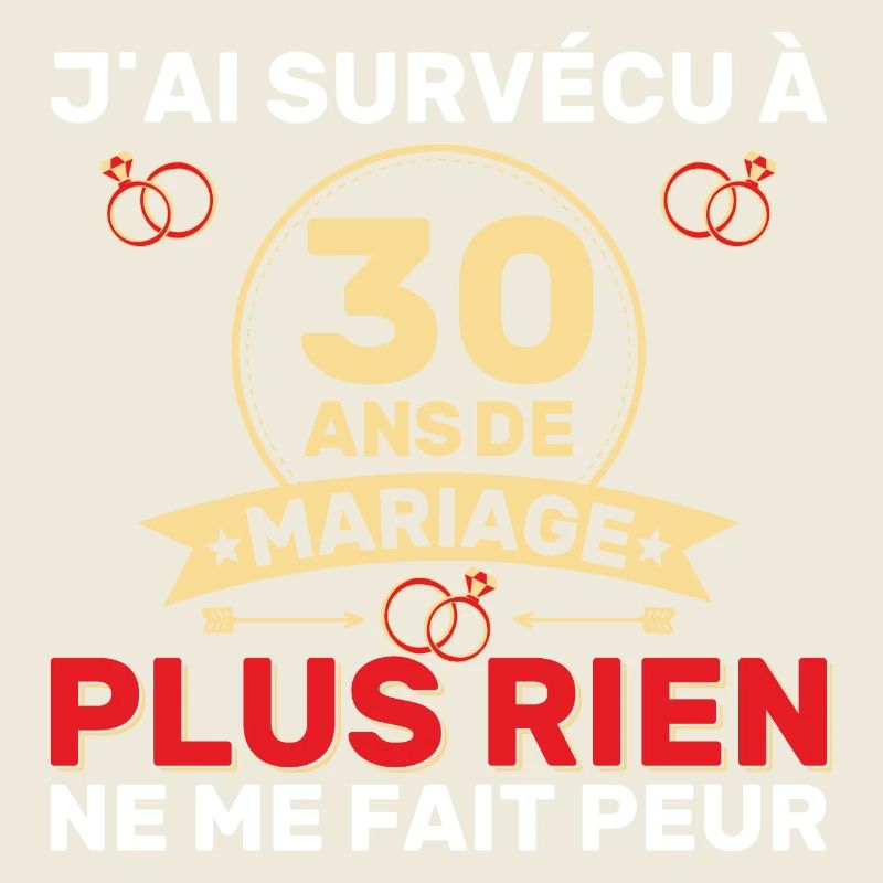 30 Ans De Mariage Noces De Coton Cadeau Mari 30eme